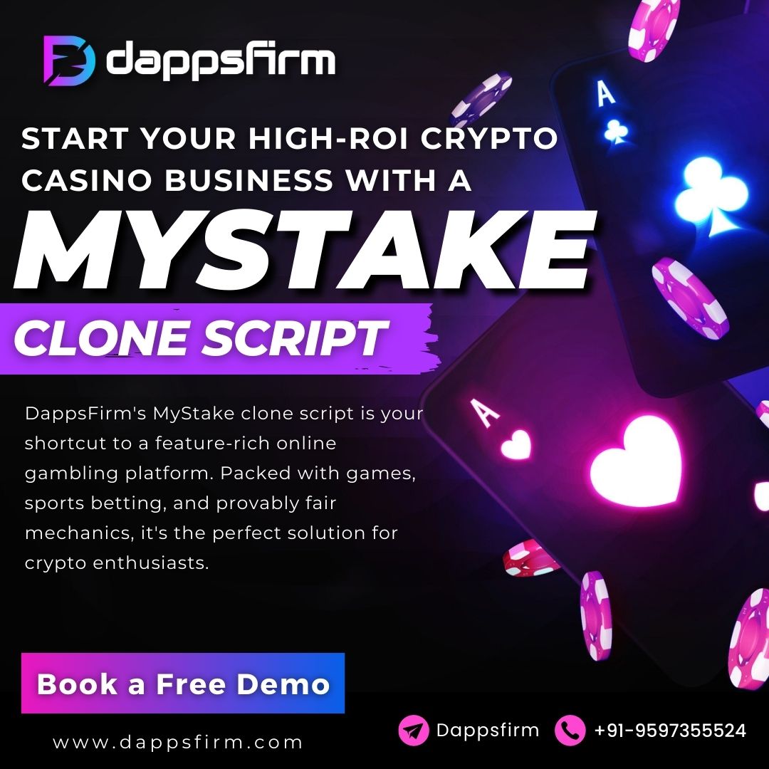 Experience the Future of Gambling with Our Scalable MyStake Clone Platform