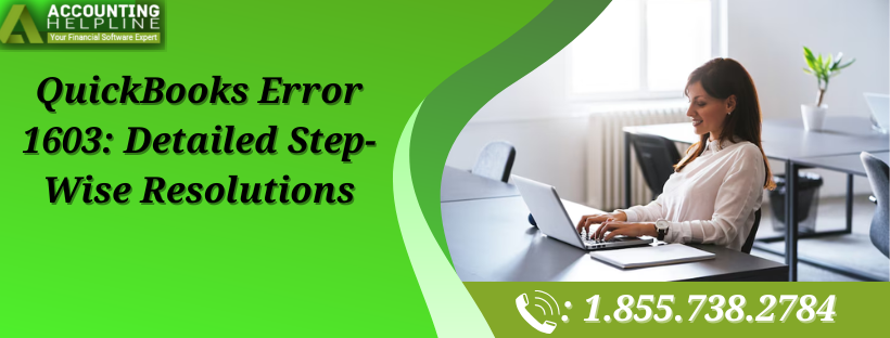 Effective Ways To Tackle QuickBooks Error 1603