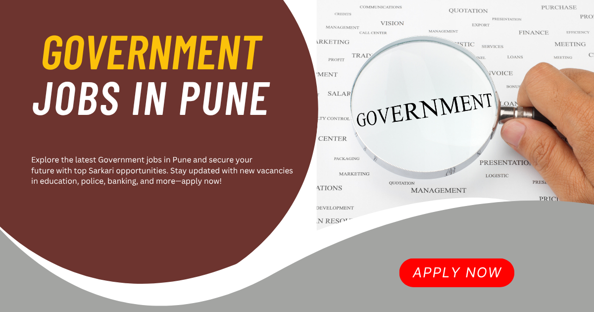 Government jobs in Pune