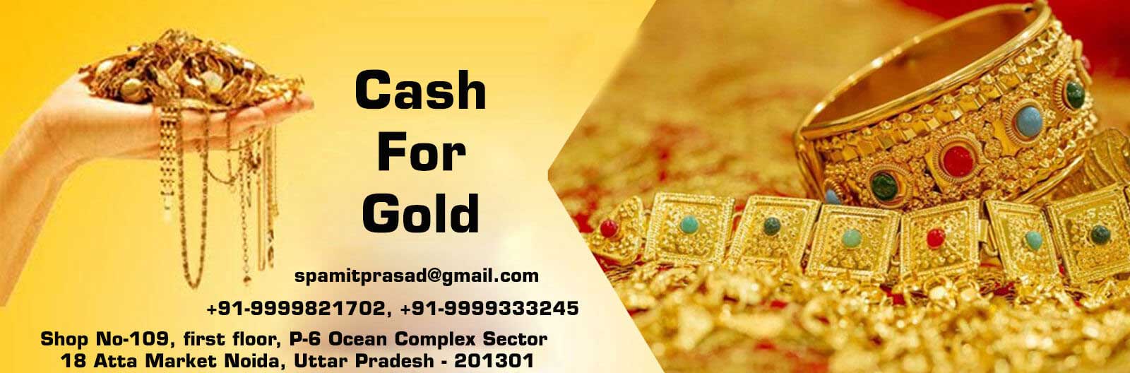 Get Instant Cash for Gold | Gold Buyers Near Me in Delhi Ncr
