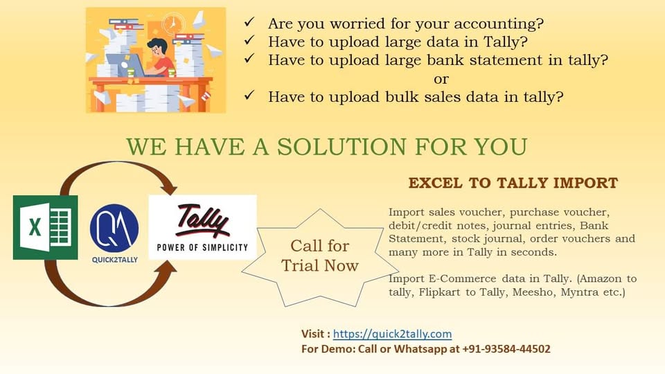 Quick2 Tally - Tech Account Private Limited