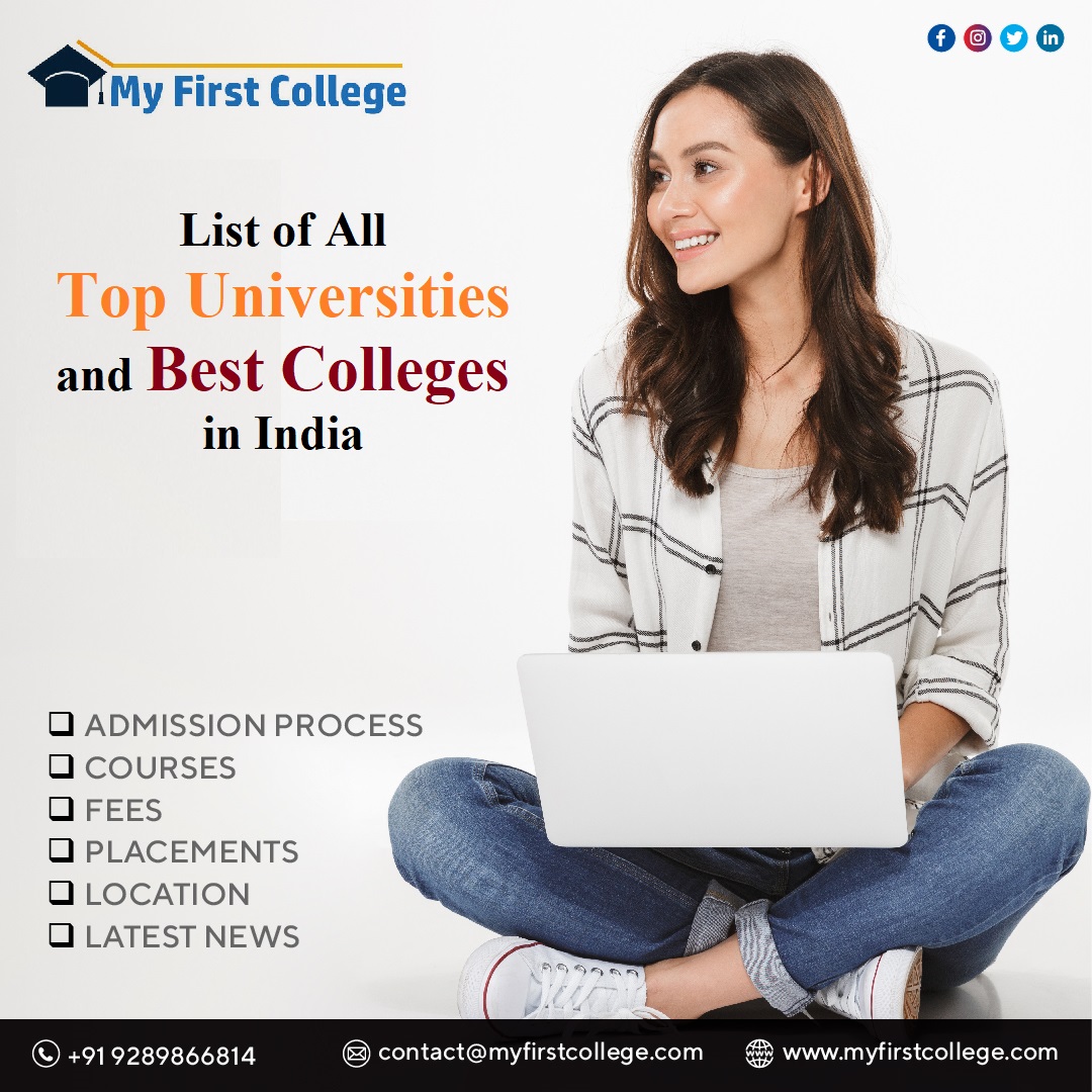 Best Colleges, Top Universities, Courses and Exam in India - My First College