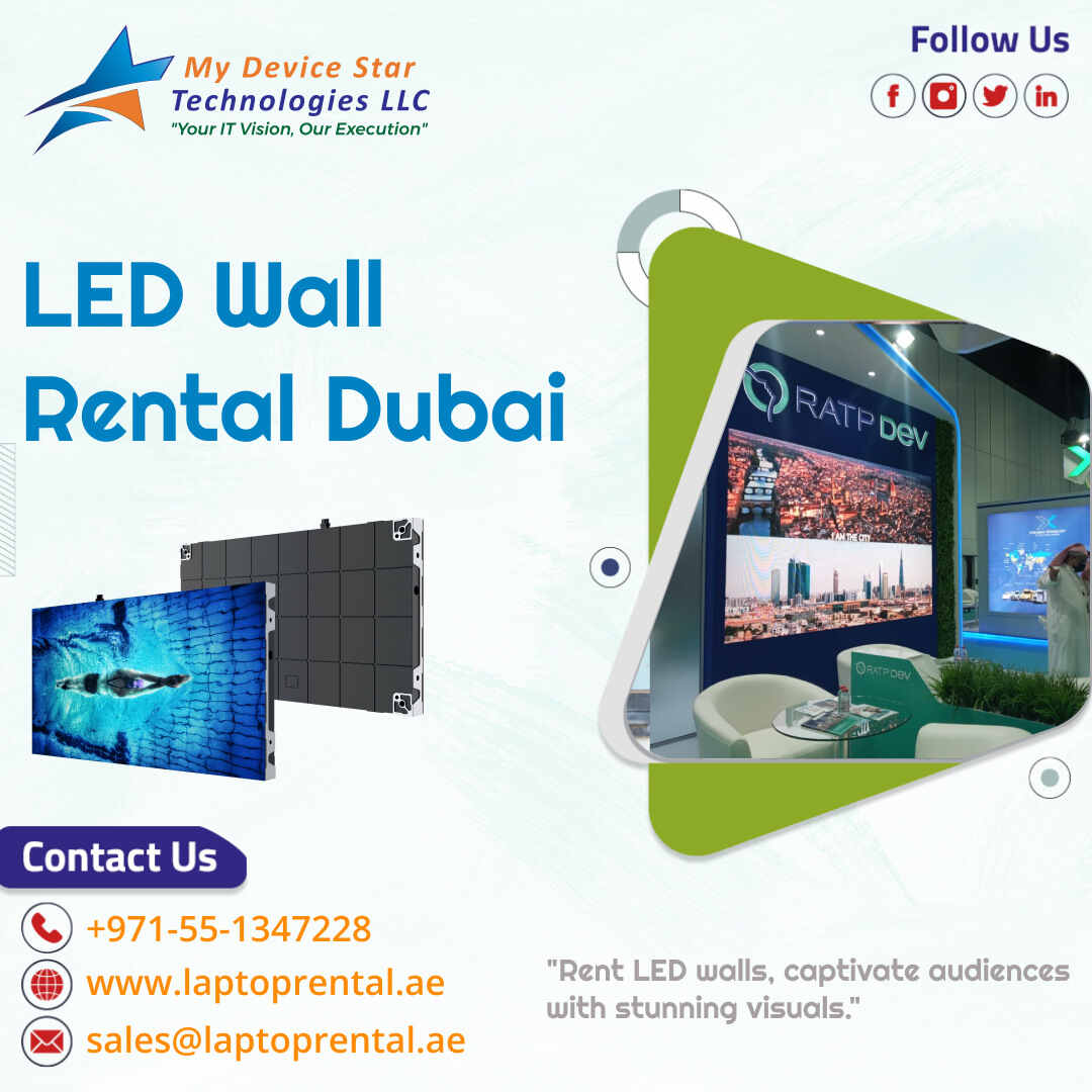 Want Eye-Catching LED Walls for Rent in Dubai?