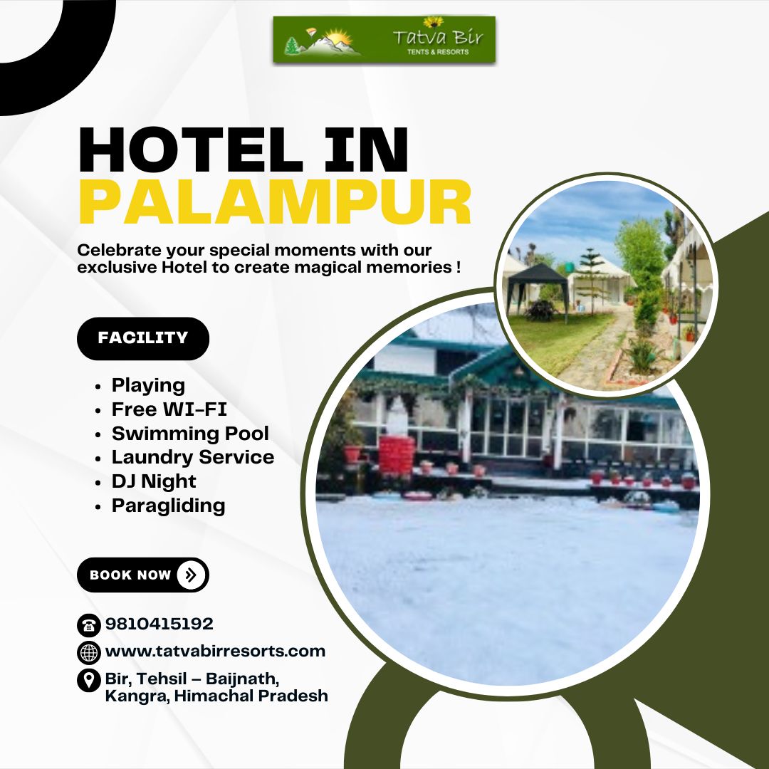 Comfortable Hotel In Palampur with Scenic Mountain Views