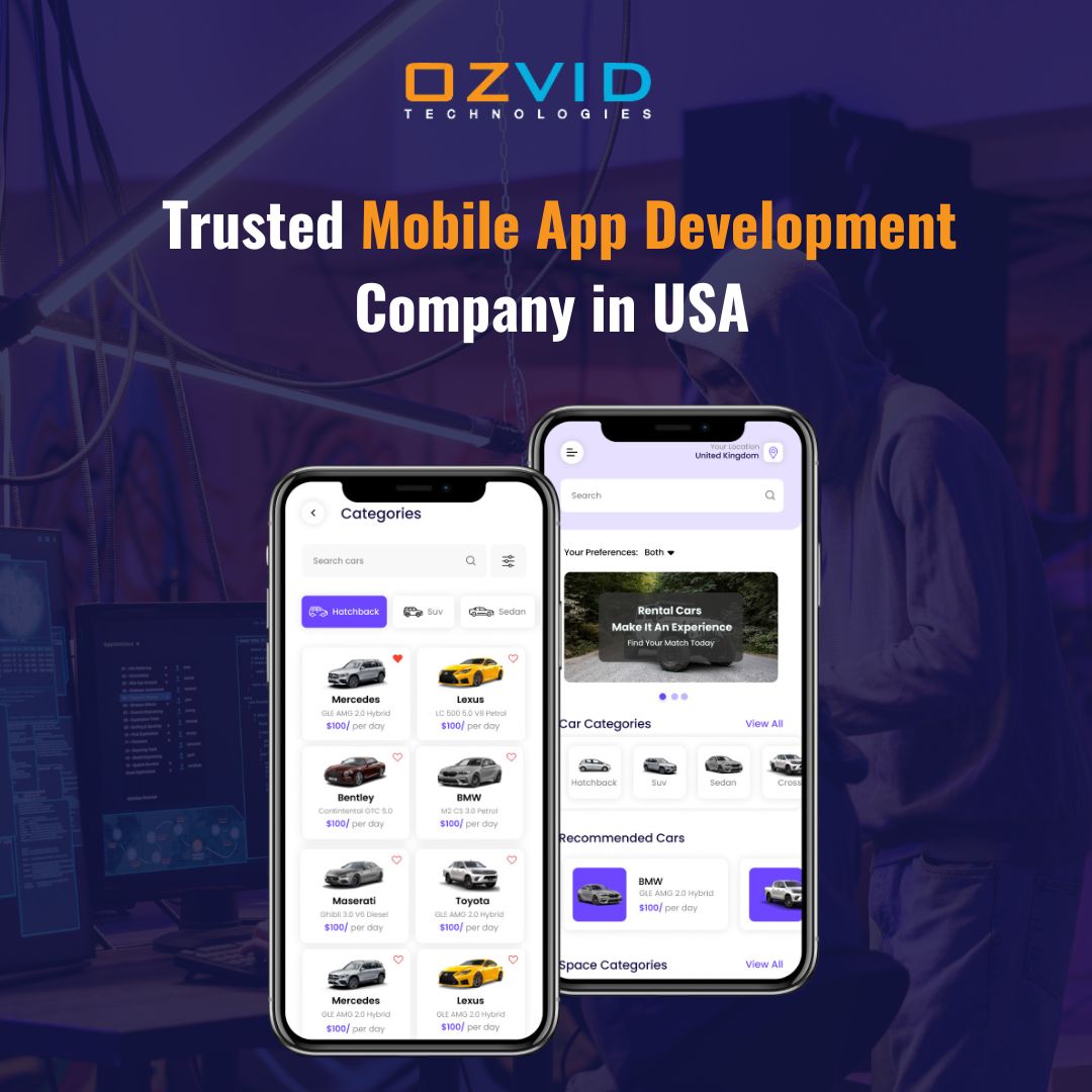 Premium Mobile App Development Services in Dallas for Business Growth – OZVID Technologies