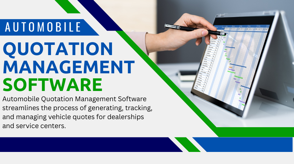 Automobile Quotation Management Software