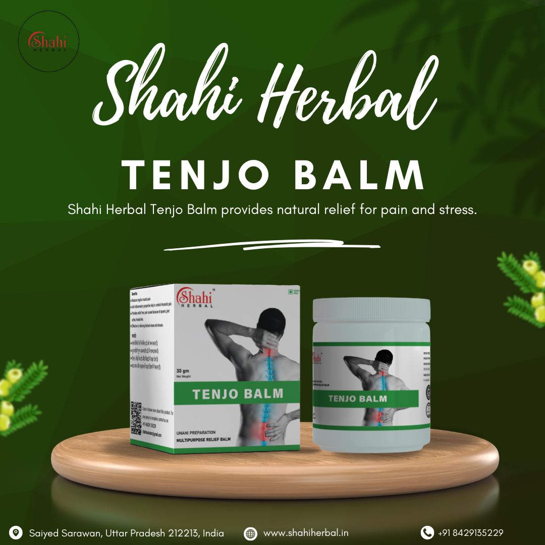Soothe Headaches Naturally with Tenjo Balm for Migraines