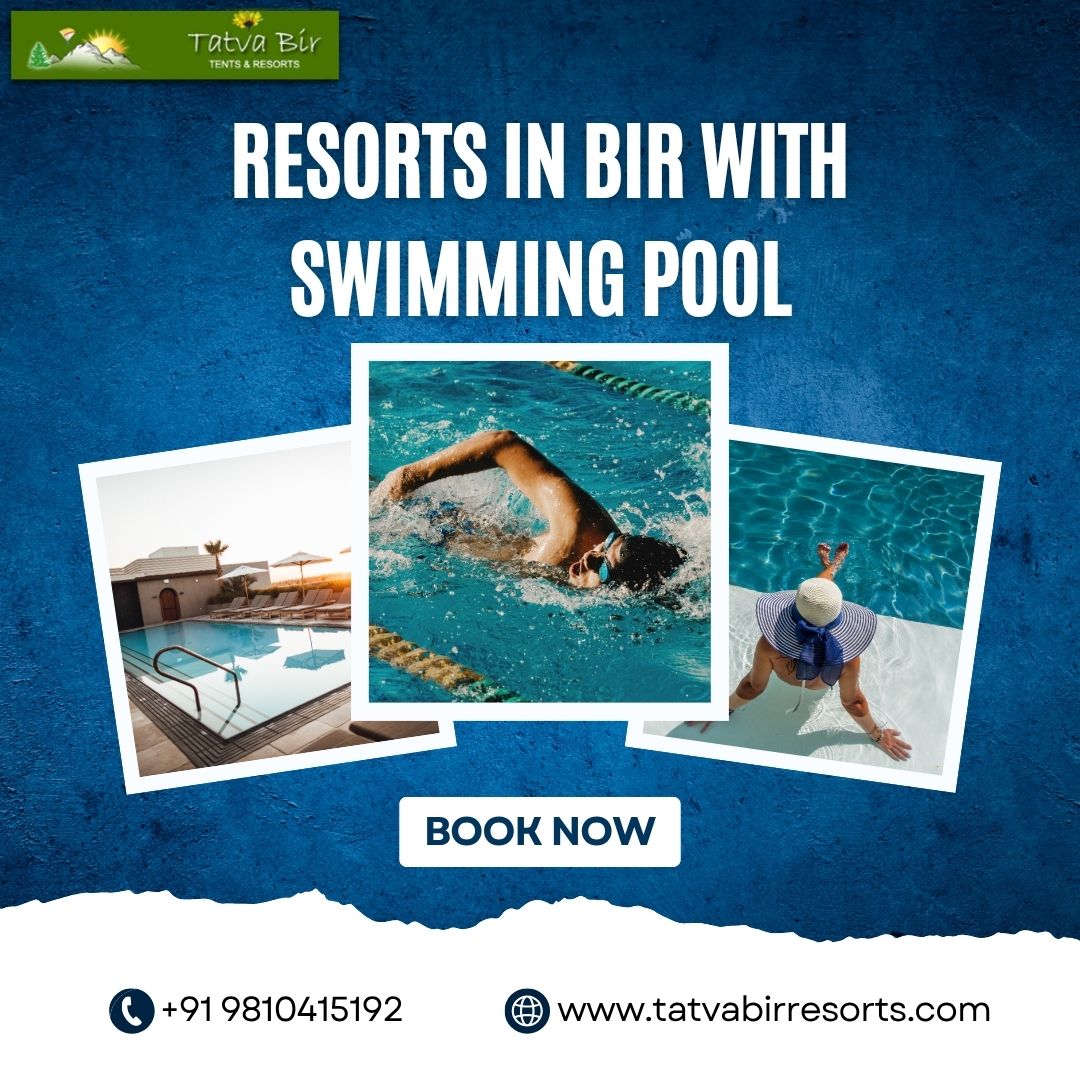 Relax at Resorts in Bir with Swimming Pool and Comfort