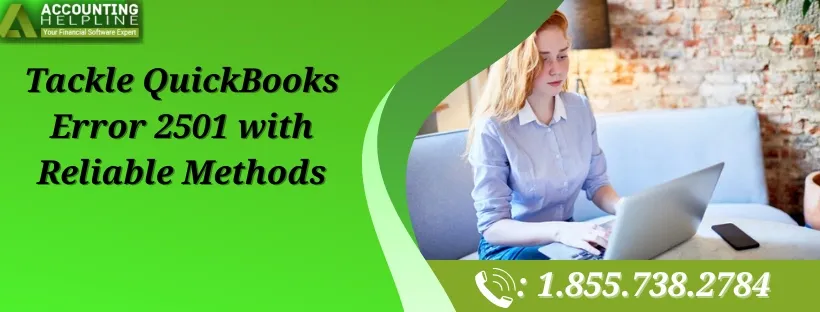 Easy Steps to Fix QuickBooks Error 2501