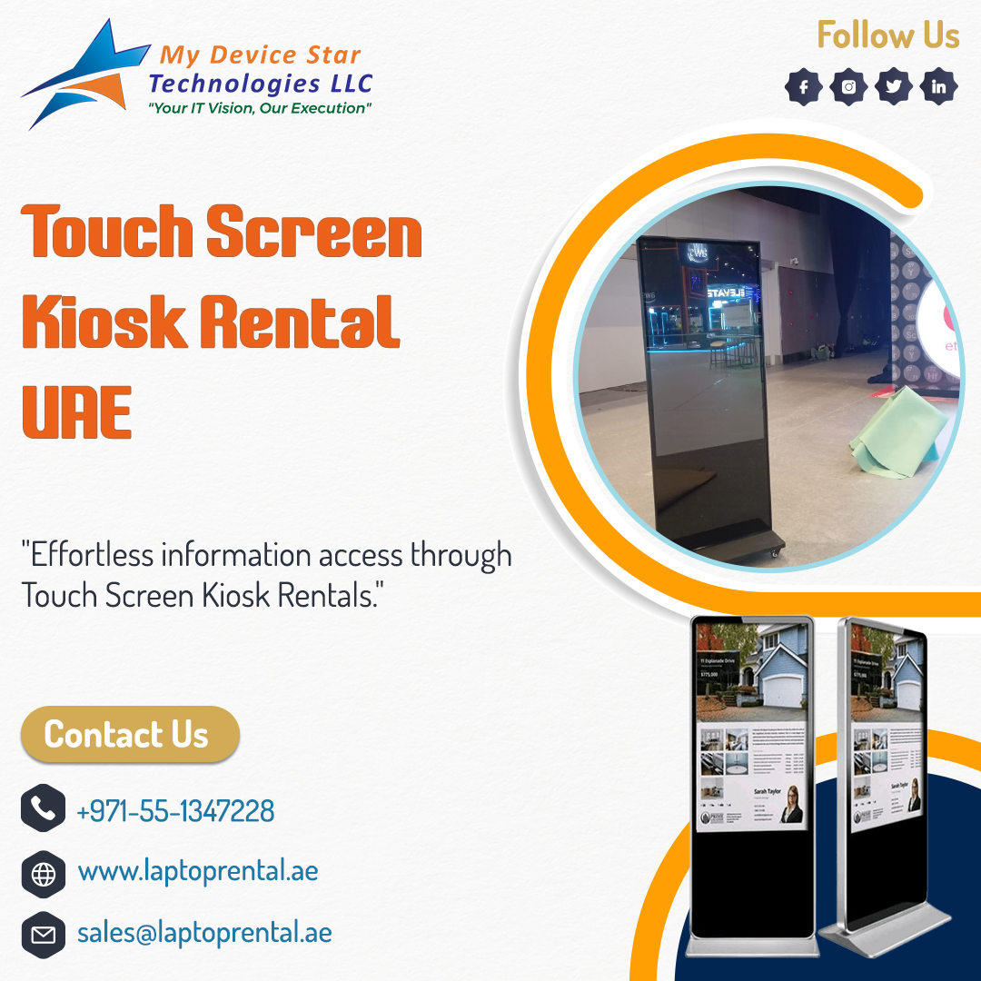 Renting Intel-Powered Kiosk Models for Your UAE Expo?
