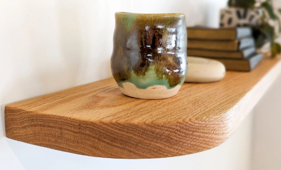 Wall Mounted Floating Shelves by Nook Woodworking